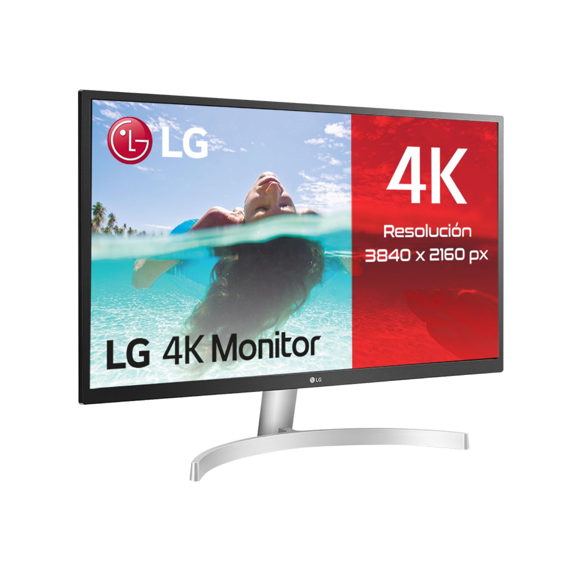 Monitor Profesional Polivalente LG UltraFine 27UL500P-W 27'/ 4K/ Blanco Monitor Profesional Polivalente LG UltraFine 27UL500P-W 27'/ 4K/ Blanco